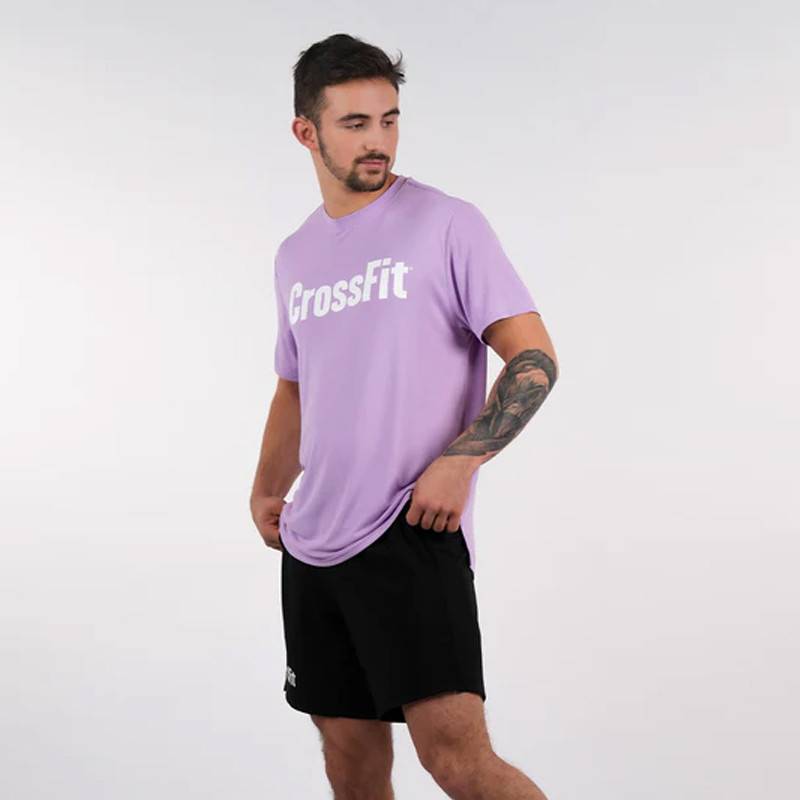 Man T-Shirt CrossFIt Northern Spirit - purple