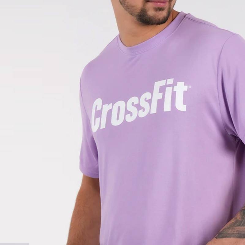 Man T-Shirt CrossFIt Northern Spirit - purple