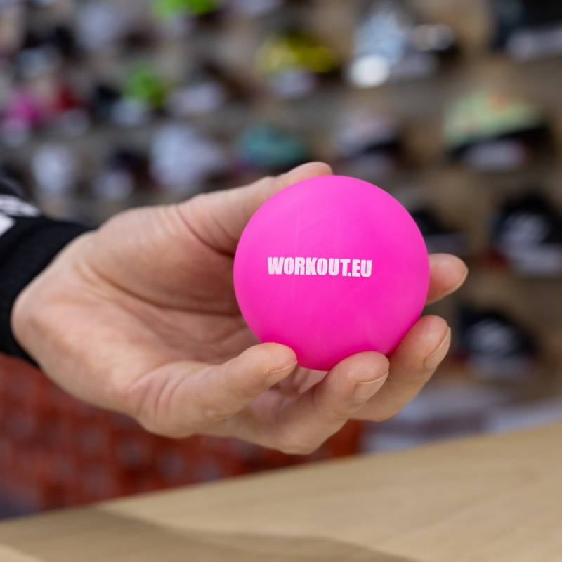 Massage Lacrosse ball WORKOUT - pink