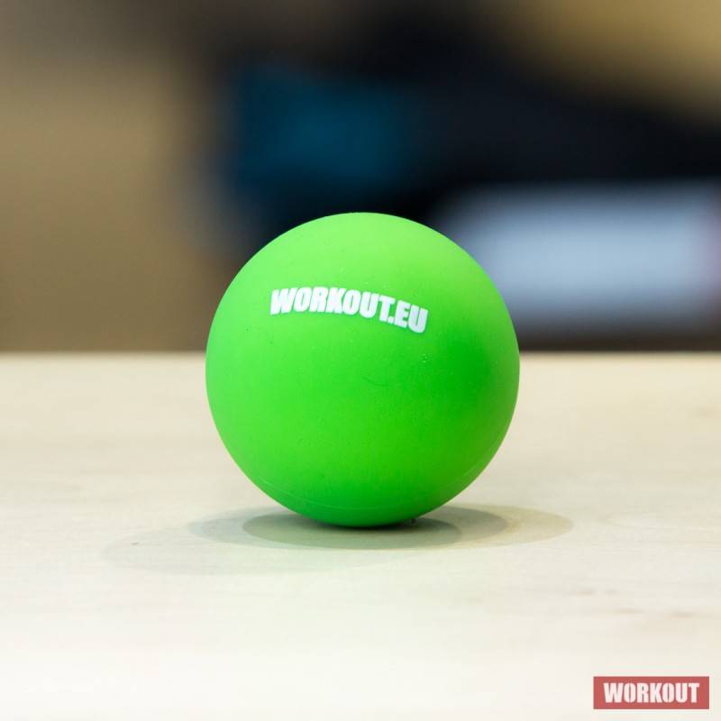 Massage Lacrosse ball WORKOUT - green