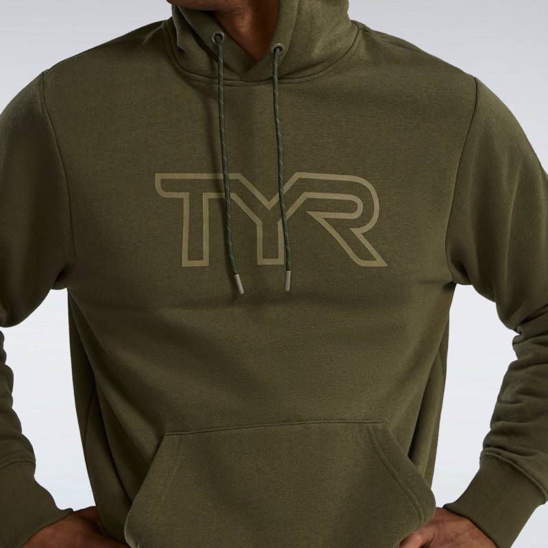 Man hoodie TYR - zelená