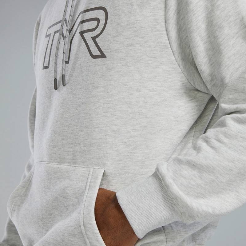 Man hoodie TYR - white