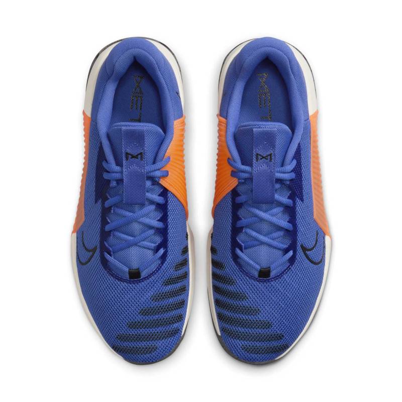 Mens CrossFit Shoes Nike Metcon 9 - Blue - Orange