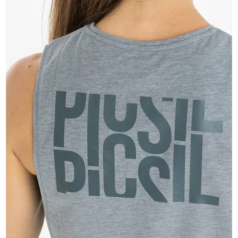 Damen top Picsil Premium Sleeveless - grey