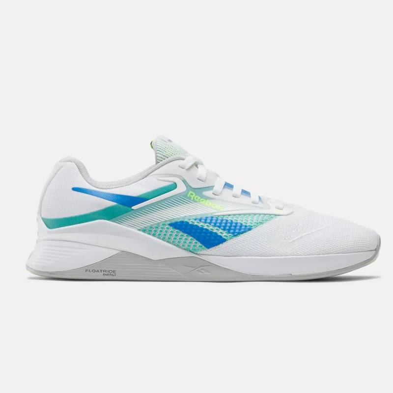 Damen Schuhe Reebok Nano X4 - WhiteUnleashed Green/Grey