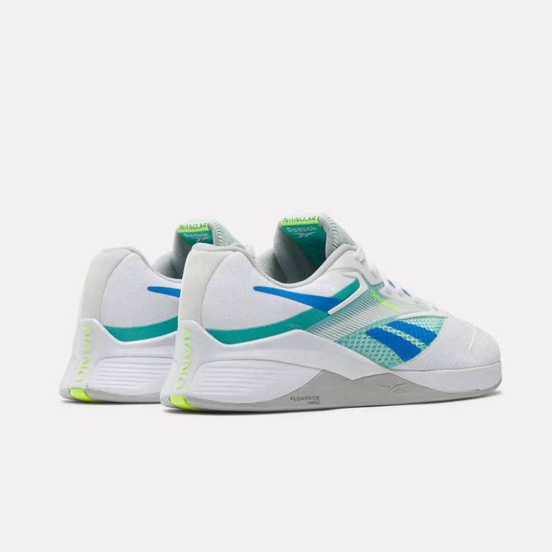 Damen Schuhe Reebok Nano X4 - WhiteUnleashed Green/Grey