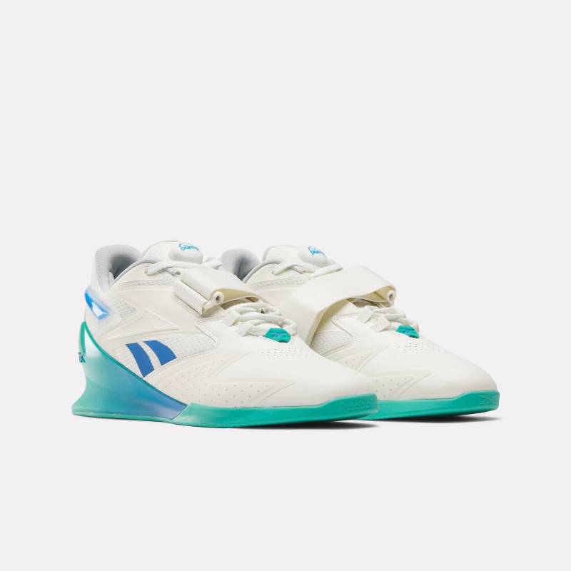 Männer Schuhe Legacy Lifter III - Chalk/Unleashed Green/Kinetic Blue