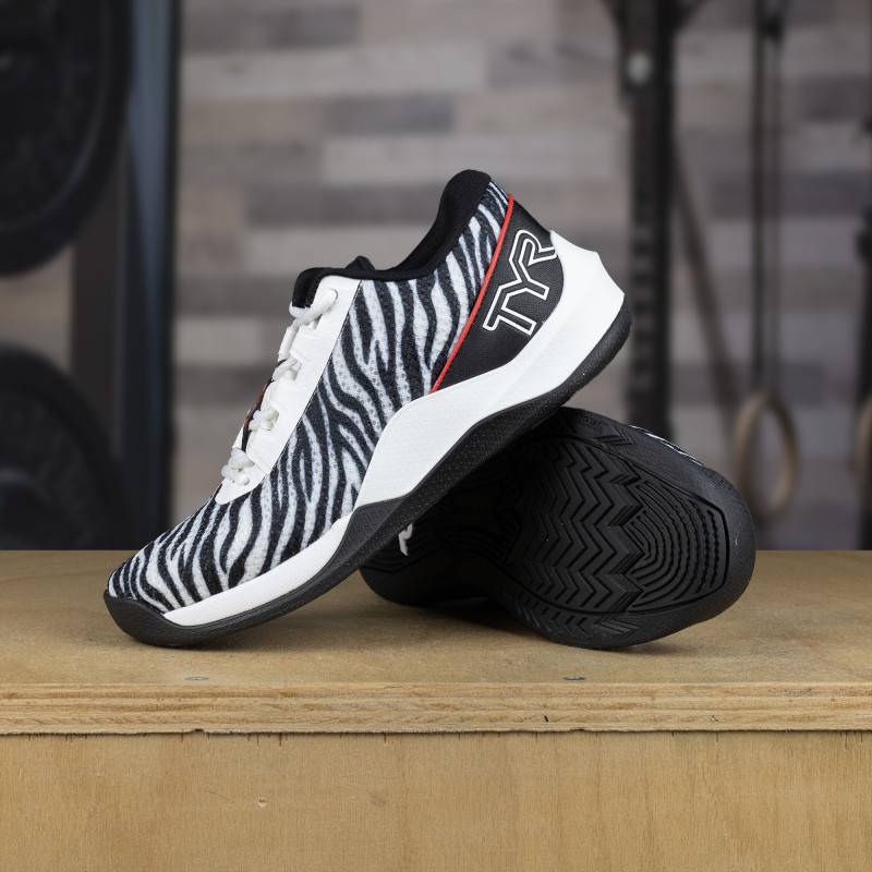 Woman training Shoes for CrossFit TYR CXT-2 - zebra