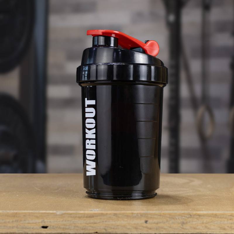 Multi-part shaker / shaker red / black - WORKOUT