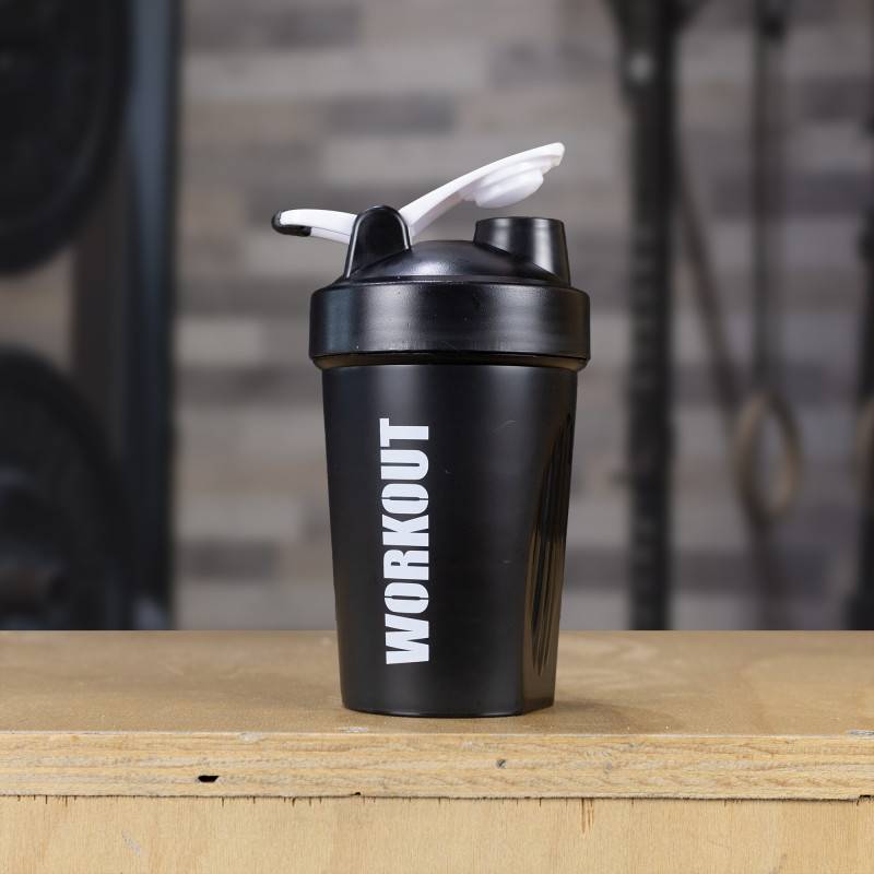 Shaker WORKOUT 400 ml - nero