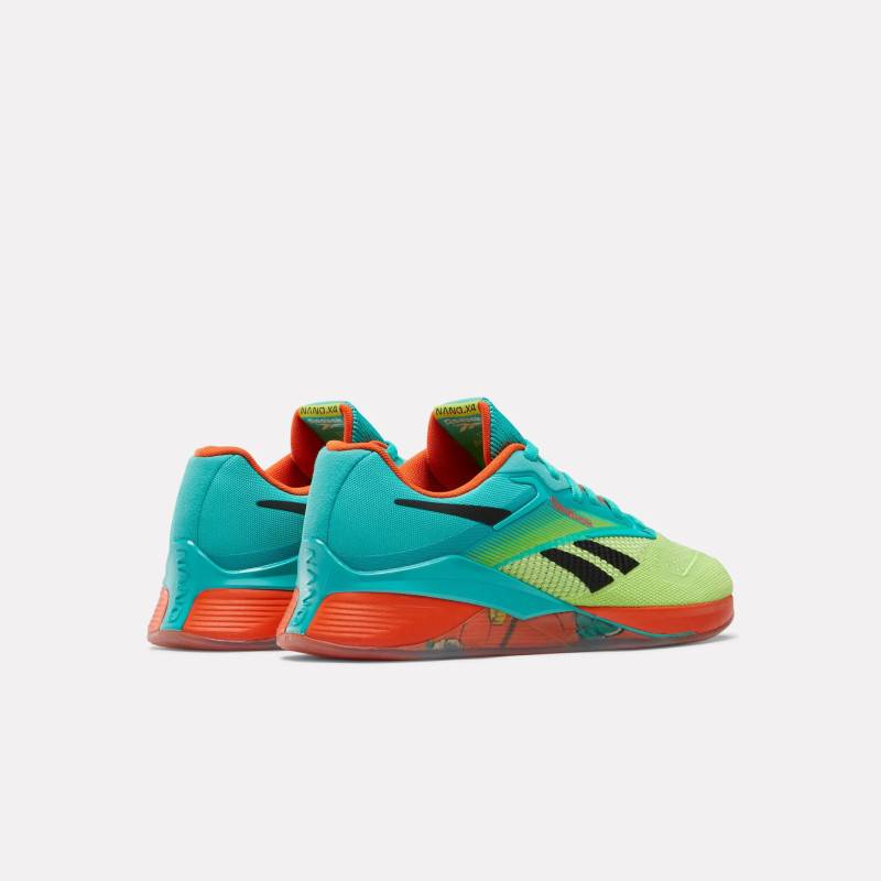 Reebok Nano X4 shoes - orange/green/yellow - 100211606