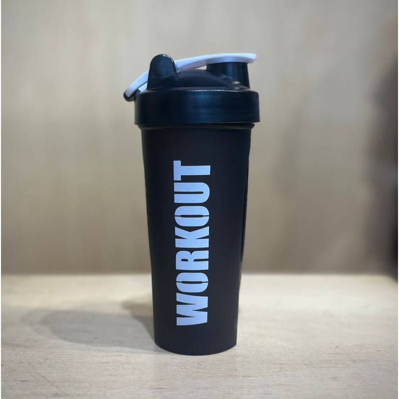 Shaker WORKOUT 600 ml - black