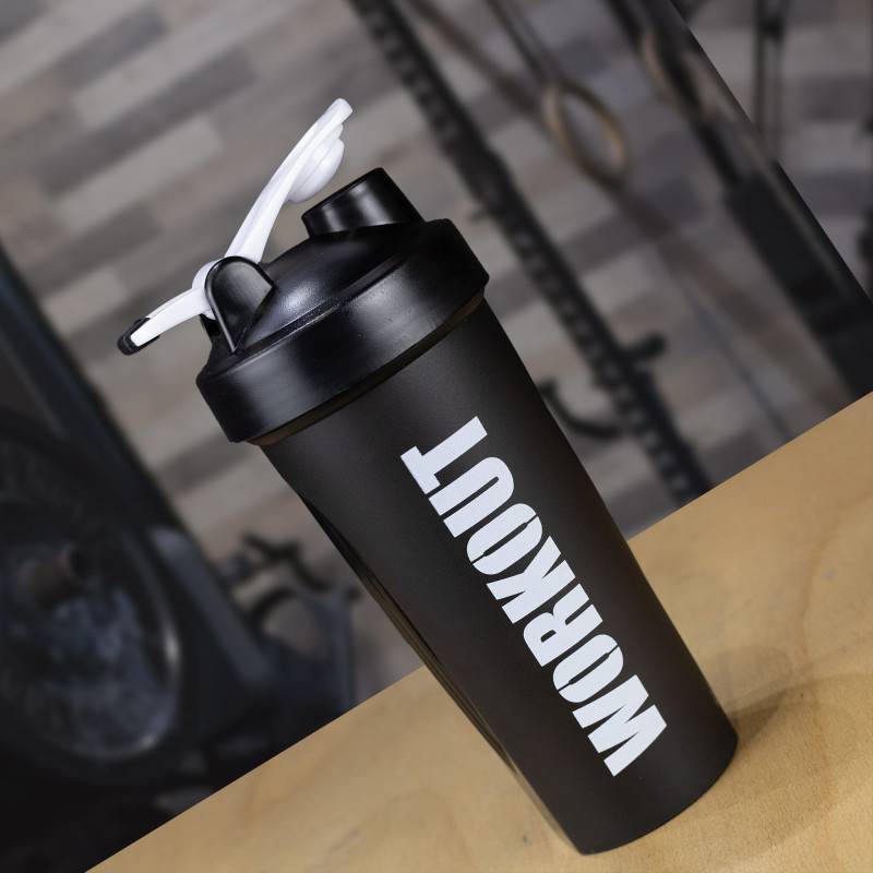 Shaker WORKOUT 600 ml - nero