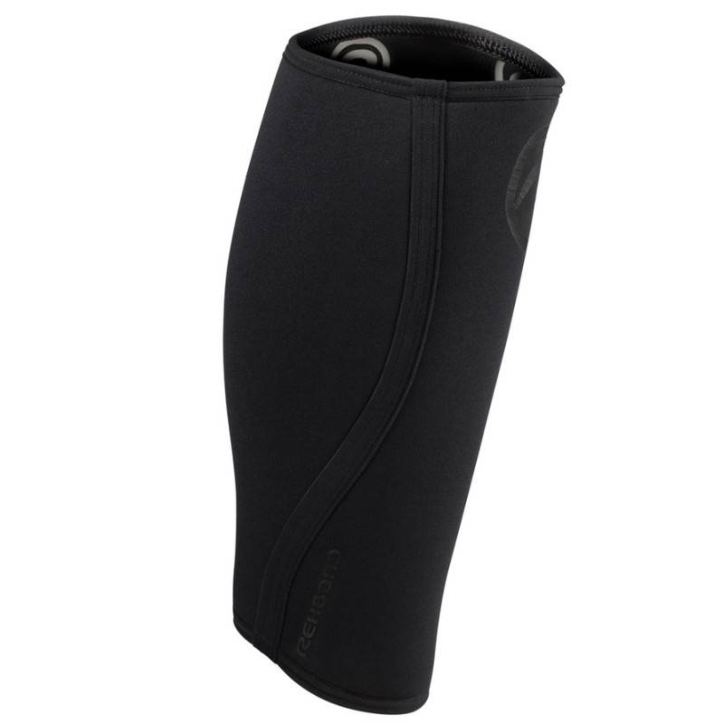 Calf/shin bandage RX 5 mm, black/carbon (2 pieces)