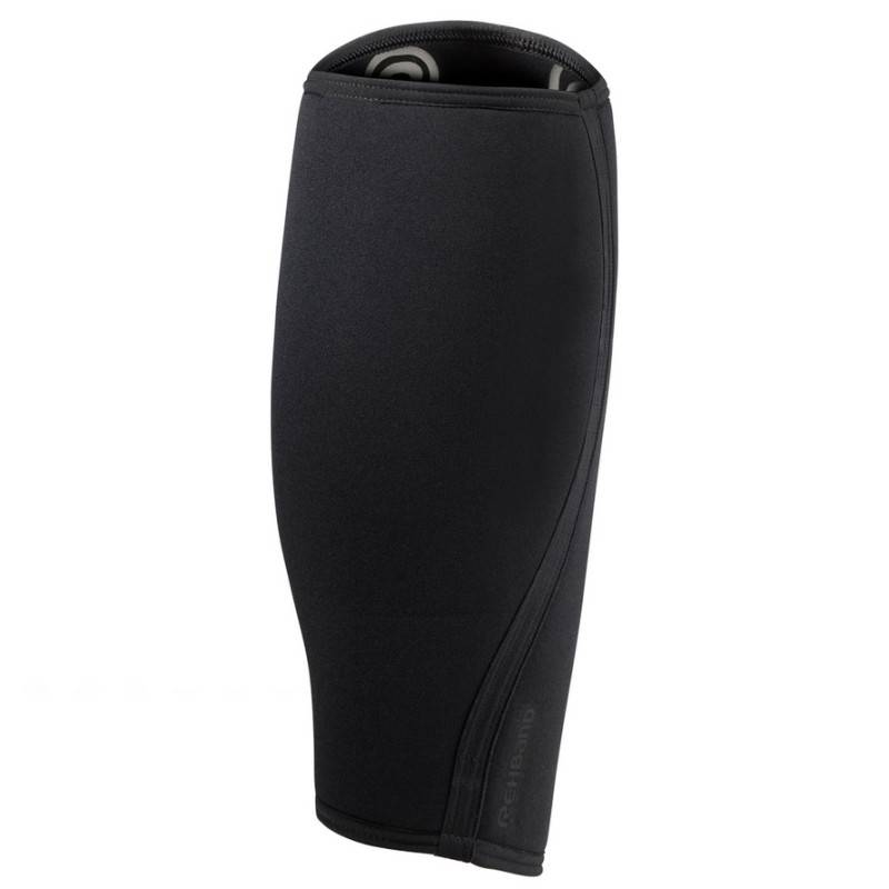 Calf/shin bandage RX 5 mm, black/carbon (2 pieces)