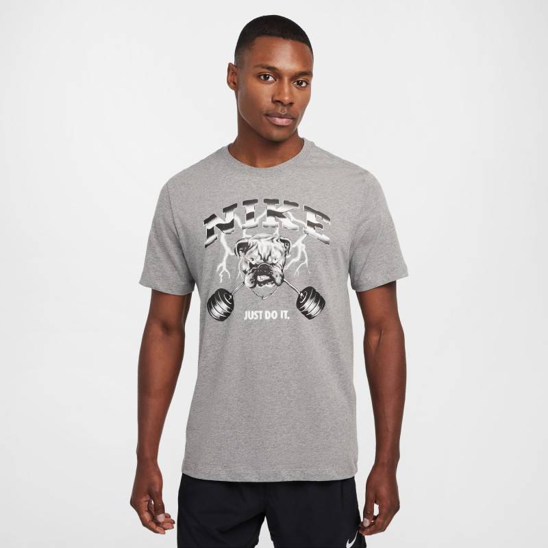 Man T-Shirt Nike grau