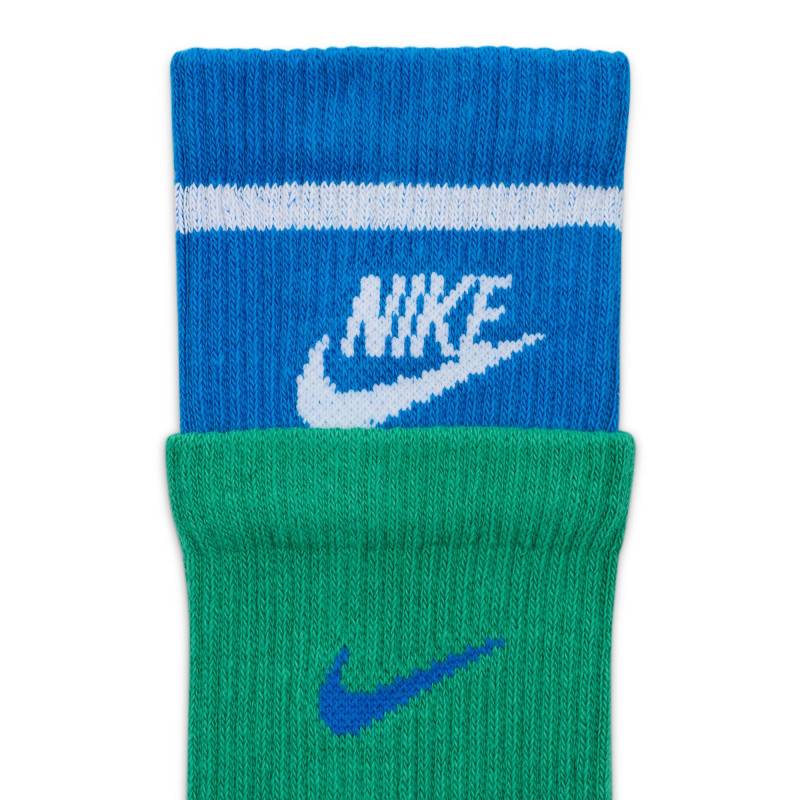 Nike socks - blue/green