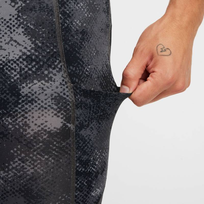 Leggings da uomo Nike AOP - nero