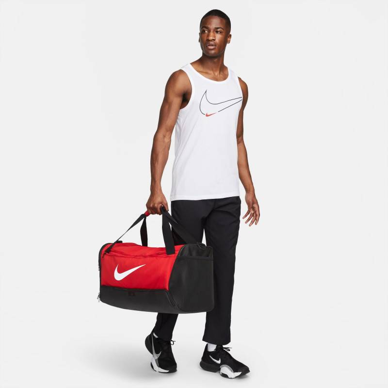 Fitness Bag Nike Brasilia 60l - red