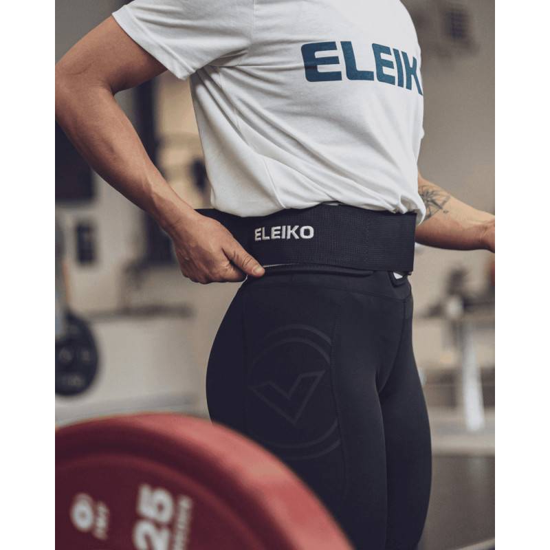 Eleiko Velcro belt - blue