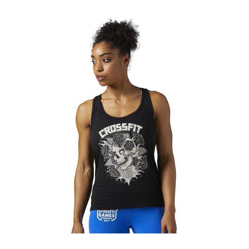 Woman top MIKE GIANT SKULL TANK BQ6161