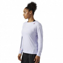 Dámská mikina CrossFit JACQUARD LS TEE BQ7400