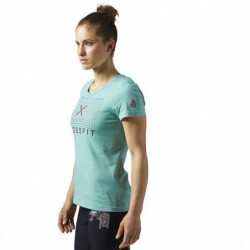 Woman T-Shirt CrossFit POLY-BLEND TEE - BQ9835