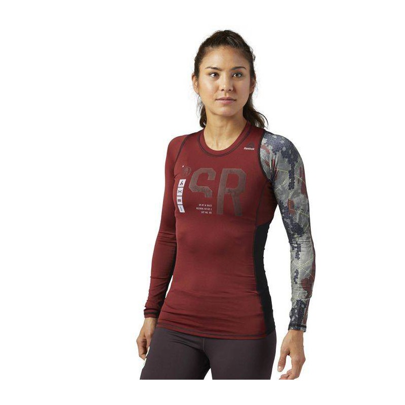 Dámské tričko Spartan Race LS CMPRSN BR0019