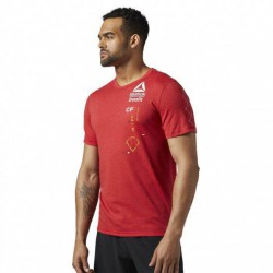 Pánské tričko CrossFit POLY BLEND TEE - GRID BR0
