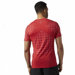 Pánské tričko CrossFit POLY BLEND TEE - GRID BR0