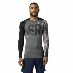 Pánské kompresní tričko Spartan Race LS COMP BR2