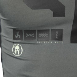 Pánské kompresní tričko Spartan Race LS COMP BR2