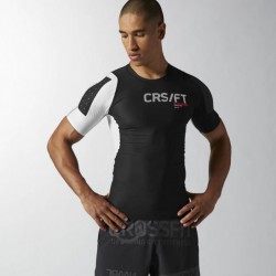 Pánské tričko Reebok CrossFit PWR5 Compression Tee AB4898