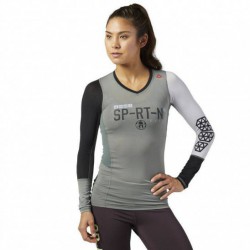 Dámské kompresní tričko Spartan Race W LS CMP BR