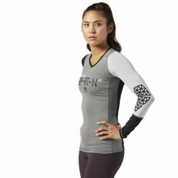 Dámské kompresní tričko Spartan Race W LS CMP BR