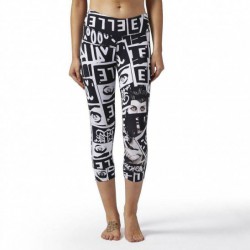 Dámské legíny REEBOK X ELLE LUX 3/4 BR2771