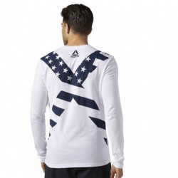 Pánské tričko CrossFit PATRIOTIC LS TEE- US BR55