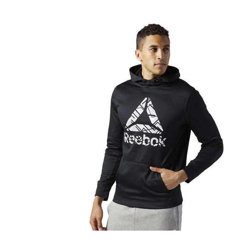 Man hoodie WOR POLY FLC BL BR7794