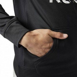 Man hoodie WOR POLY FLC BL BR7794