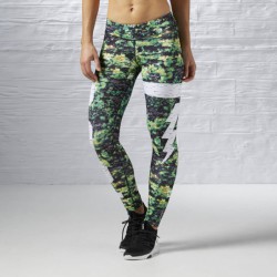Dámské legíny Reebok D PRINT TIGHT AI2704