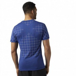 Pánské tričko CrossFit POLY BLEND TEE - GRID BS1
