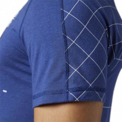 Pánské tričko CrossFit POLY BLEND TEE - GRID BS1