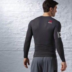 Pánské kompresní tričko OS QCCOM LS AJ0826