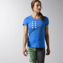 Dámské tričko Reebok CrossFit TRAINING SS TEE GR
