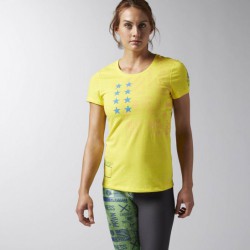 Dámské tričko Reebok CrossFit TRAINING SS TEE GR