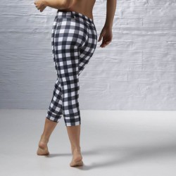 Dámské legíny Reebok Y GINGHAM CAPRI AJ1175