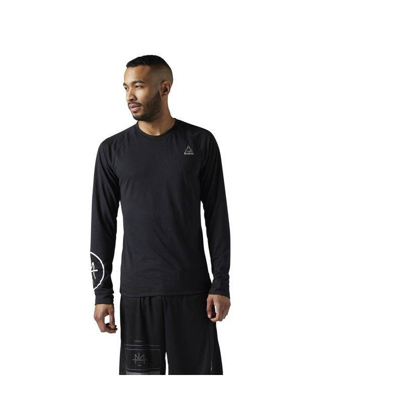 Pánské tričko Les Mills GRAPHIC L/S TEE CD1468