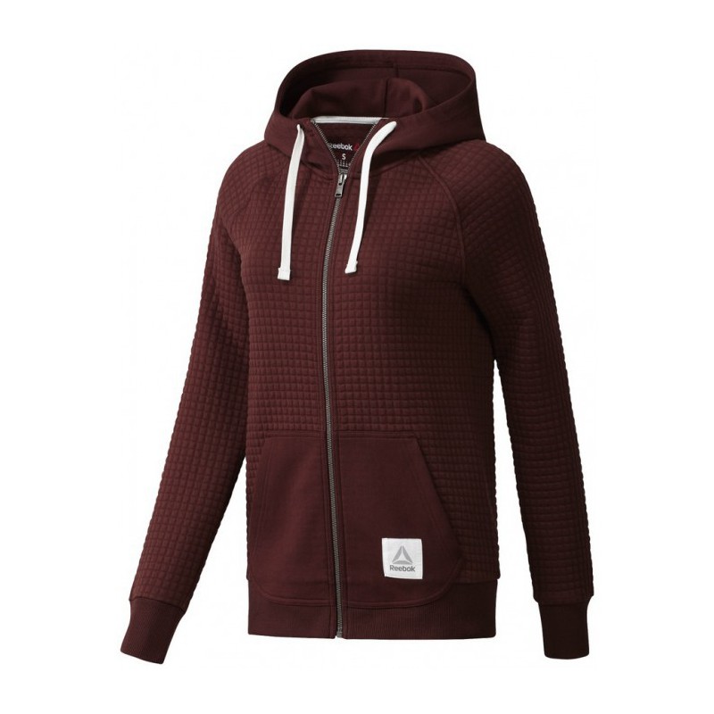 Dámská mikina EL QUILTED FULLZIP CD9356