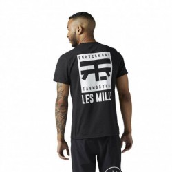 Pánské tričko Les Mills BDYCMBT DUEL BLEND TEE C