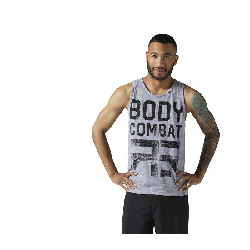 Pánské tričko Les Mills BODYCOMBAT TANK CE6772